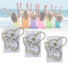 Elephant Ornaments For Sisterhood friendship Elephant Ornament  Wooden 