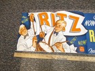 Nabisco 1940s Grocery Store Display Sign Ritz Crackers Flag Snare Drum Poster