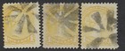 Canada Lot Of 9  35 1c Small Queens Fancy Cork Cancels