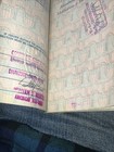 Vintage 1978-1983 Us Passport Multiple Stamps Cancelled Expired Obsolete 