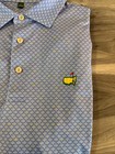 Peter Millar Masters Golf Polo Men s Large Blue New Without Tags