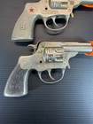 Vintage Hubley Trooper Toy Cap Gun Lot Western Revolver Die Cast As Is Untested