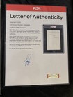 John F  Kennedy Psa Dna Slabbed Autograph Handwritten Letter Signed Als Jfk