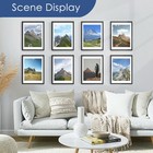 Pealsn 18x24 Poster Frame Set Of 6  Display Pictures 16 X 20 18x24  Black
