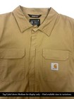 Carhartt Men s Khaki Coveralls Rugged Flex Stretch Technology Canvas  s04 