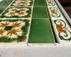 15 England -  Antique Art Nouveau Majolica Tile C1900