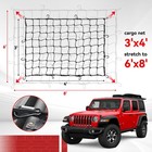 3 x 4  Cargo Net For Pickup Truck Bed Stretches To 6 x 8   Small 4     Fast Ship