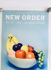 New Order Poster Concert The Greek Theatre La October 2012 18   x24    Kii Arens