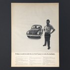 Volkswagen Vw 6 X Lot Big Print Ad Beetle Bug X-ray 1968 1969 1970 Original Vtg