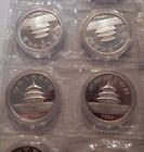 China 1989 1 Oz 999 Silver Panda 10 Yuan Coin Gem Bu Proof Like Sealed In Omp