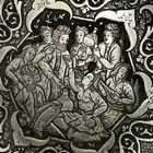 Vintage Silver Tone Engraved  Persian  Wall Hanging Plate 