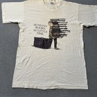 Vintage Fruit Of The Loom T Shirt Mens Large So Many Books So Little Time 90s