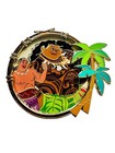 Disney Pin 2024 Dssh Moana 2 Moni   Maui Le 400 Authentic Dsf Exclusive New