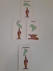 1980 Risk Board Game Replacement Cards - Full Deck Red