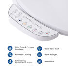 New Smart Bidet Toilet Seat Elongated Heated And Dryer Nightlight Warm Water