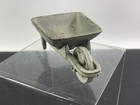 Antique Arcade Or Kenton Toy Cast Iron Wheel Barrel Original Grey 6  Long