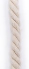 33 Feet 5 8  Natural Triple-strand Twisted Cotton Rope