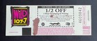 1994 Melvins   Rush Concert Ticket Stub 2 11 94 - Cow Palace  San Francisco Ca 