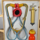 Vintage 1977 Fisher Price Medical Kit Complete With Brown Case