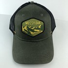 New Mossy Oak Mesh Back Hunting Cap Hat Trucker Style Snap Adjust Nice