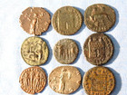 Lot Of 9-  Quality Ancient Roman Coins-rulers And Events -14-20 Mm -  R49