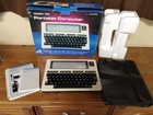 Vintage Tandy 102 Portable Computer With Box And Accessories Works   