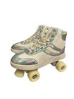 Cosmic Skates Model Miley 20 Women   s Size 11 White Silver Iridescent New
