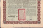 China Chinese Imperial Government Gold Loan 1896 Gbp 50 00   Cancellation Holes