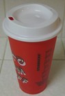 Starbucks 2019 Merry Coffee Red Plastic Reusable 16 Oz Grande Lidded Cup New  