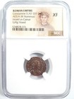 Constantine Ii Roman Empire Bi Nummus Ae3 4 Ngc Xf Ancient Epfig Hoard Pedigree