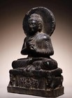  gandharan Schist Buddha Statue  55cm Tall Ancient Buddhist Art