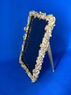 Vintage Gold Plated Rose Picture Frame Baroque Style By Modulus