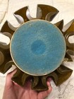 Vintage Spade Poker Chip Caddy Olive Green Marble Holds Cards And Chips Mcm