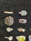 Lot Of 50 Beautiful Rings Marked Sterling Or 925 