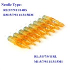 20x Sterile Disposable Tattoo Needle Cartridges Round Liners Shaders Rl M1 Rs Rm