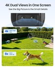 Reolink Trackmix 4k Dual-lens Ptz Solar Security Cameras Wireless Outdoor