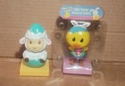 Solar Powered Dancing Bobble Head Toys Lot Of 5 - 3 In Plastic   2 Loose Aa108