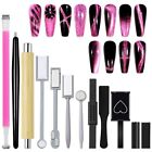  12 Pcs Nail Magnet Set  Super Strong Cylinder Magnet  Heart 12 Magnets Kit