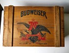 Vintage Anheuser-busch Budweiser Beer Anniversary Wood Box 1876-1976