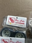 8-sets Trc Slot Car Wheels Assorted Sizes  six Bonus Wheels     See Last Picture 