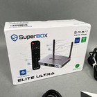 Superbox Elite Ultra 4gb 128gb Emmc Android 12 - Tested Works Great  Reset