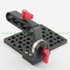 Arri Type Rosette Mounting Plate Cheese Plate Fr 15mm Rod Support Follow Focus