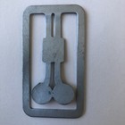Pristine Vintage Swedish American Line Bookmark Or Moneyclip- 2 1  4  X  1  1 4 