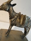 Vintage Old Brass Cute Donkey      