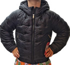 New The North Face Mashup Hoodie Jacket Tnf Black Girls Medium Puffer