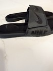 Nike Solarsoft Comfort Slide Sandals Mens 13 Black Gray Memory Foam 705513-090