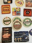 Vintage Beer Coasters Lot  65 Graphic 1990s- Early 2000s  Restaurant Nascar Etc