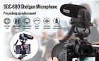  2 Pcs   Takstar Sgc-600 Cardiod Shotgun Interview Microphone Mic Canon Nikon