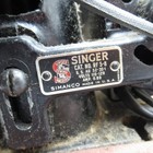 1956 99k Singer Sewing Machine Portable Electric Vintage Pedal El726336 Working