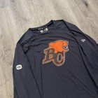 British Columbia Lions Cfl New Era Longsleeve Sideline Gear Size Men   s 3xl New